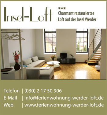 Anzeigenschaltung Insel Loft